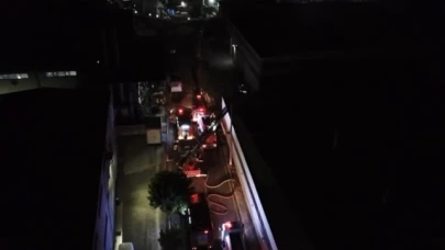 Tekstil fabrikasında korkutan yangın