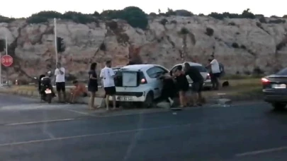 Trafik kazası: 1 ölü, 8 yaralı