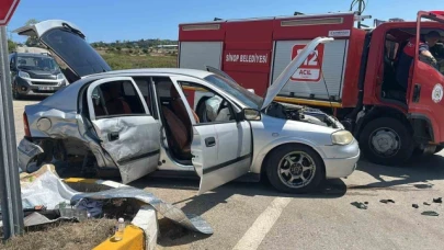 Trafik kazası: 8 yaralı