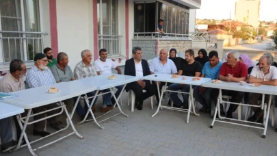 Uzun, Beyazıt Mahallesi'nde Hemşehrileriyle Buluştu