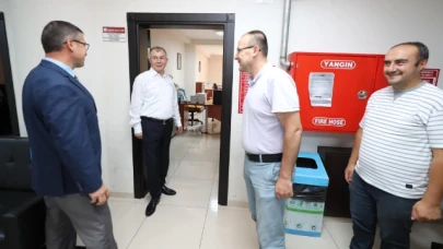 Vali Doruk incelemelerde bulundu