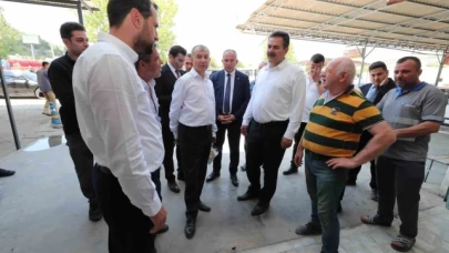 Vali Doruk: "Problemleri yerinde inceliyoruz"
