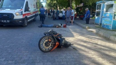 Yola fırlayan küçük çocuk kazaya neden oldu