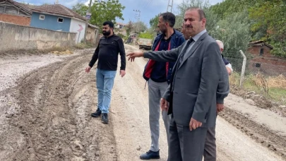 AK Parti’den Yakup Köyü’ne Geçmiş Olsun Ziyareti