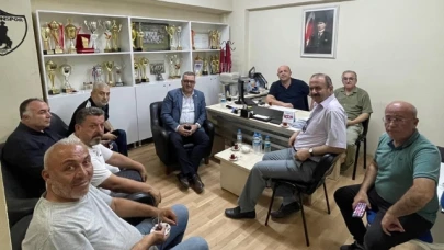 Amasya Milletvekili Çilez, Merzifonspor Yönetimi İle Bir Araya Geldi