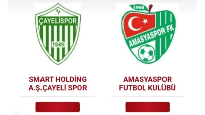 Amasyaspor FK, Çayeli Deplasmanında