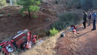 Arazöz devrildi, 3 orman işçisi yaralandı