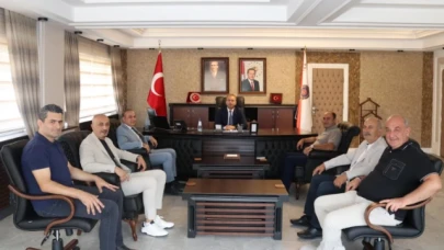 ATSO Heyetinden Saraç’a hayırlı olsun ziyareti