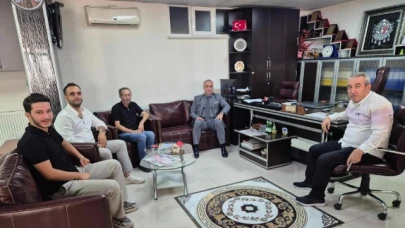 BİK Şube Müdürü Engin’den Haber Merkezimize Ziyaret