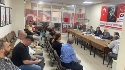 CHP İlçe Teşkilatı’ndan Grup Toplantısı