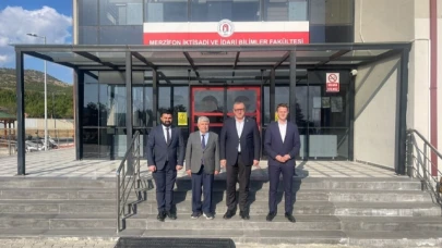 Çilez'den Merzifon'da bir dizi ziyaret