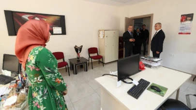 Doruk, İl Müdürlüğü'nde incelemelerde bulundu