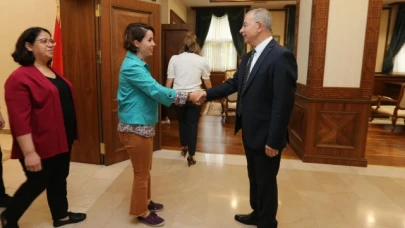 Doruk, Valilik Personeli İle Vedalaştı