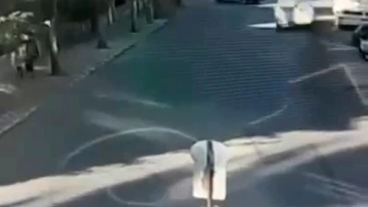 Genç sürücüyü hayattan koparan kaza anı kamerada