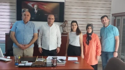 Gümüşhacıköy'de okul-sanayi iş birliği devam ediyor