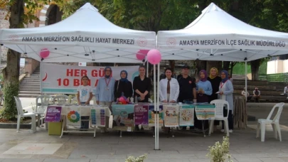 İlçe Sağlık Müdürlüğü’nden Bilgilendirme Standı