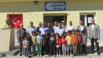 Karaaslan'dan Köy Okuluna Ziyaret