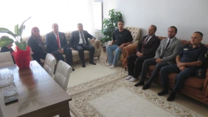 Karaaslan Şehit ve Gazi yakınlarına konuk oldu