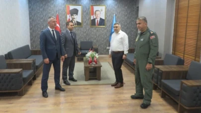 Kaymakam Karaaslan ziyaretlerini sürdürüyor
