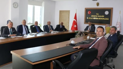 Katipoğlu başkanlığında Birim Amirleri Toplantısı yapıldı