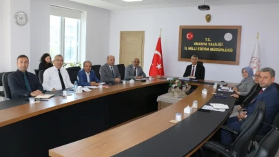 Katipoğlu başkanlığında haftalık toplantı gerçekleştirildi