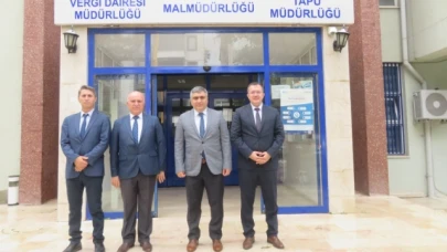 Kaymakam Karaaslan'dan kurumlara iade-i ziyaret