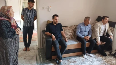 Kaymakam Kartal'ın hane ziyaretleri devam ediyor