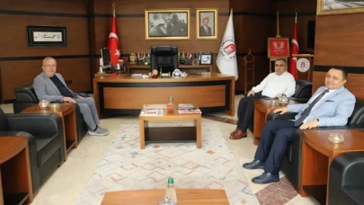 Rektör Turabi, Karaaslan’ı misafir etti