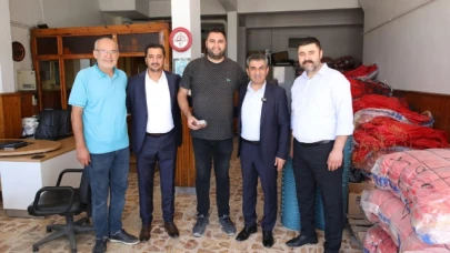 Suluova'da Ahilik Haftası kapsamında esnaf ziyareti yapıldı