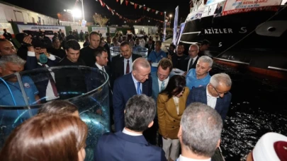 Suluova'da yetiştirilen 500 Karaca Mersin Balığı İstanbul'da denize bırakıldı