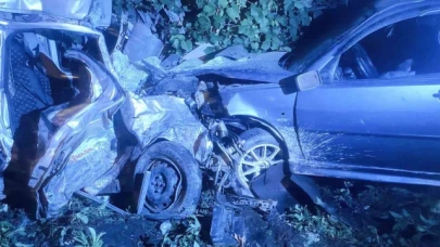 Trafik kazası: 1 ölü, 7 yaralı