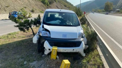 Trafik kazası: 2 yaralı