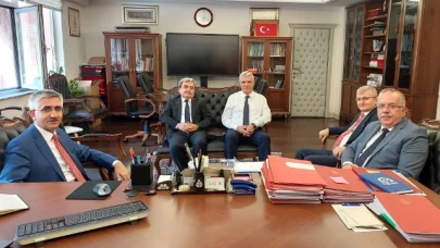 Turabi'den Milli Eğitim Bakan Yardımcısı Yılmaz'a iade-i ziyaret