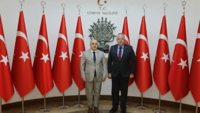 Turabi, Vali Dağlı'yı makamında ziyaret etti