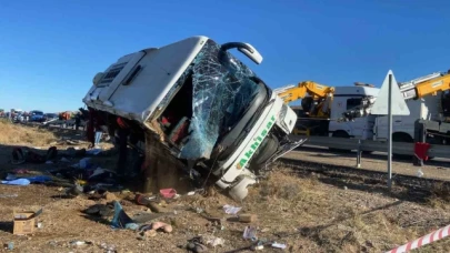 Aksaray'da feci otobüs kazası: 6 ölü, 29 yaralı