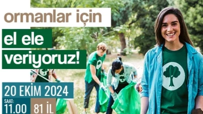 Amasya'da Büyük Orman Temizliği Etkinliği