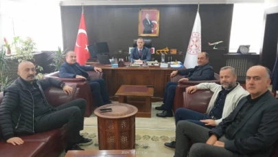 Amasya TSO'dan Çakır'a hayırlı olsun ziyareti