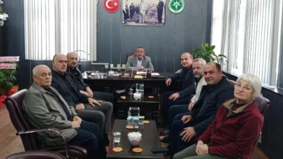 Amasya TSO'dan Saatçi'ye hayırlı olsun ziyareti