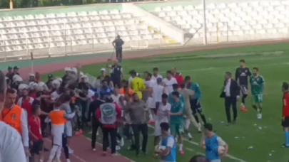 Amasya'da sahada gerginlik