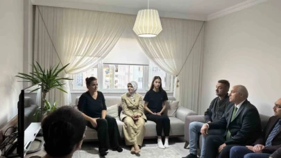 Bakan Göktaş'tan TUSAŞ şehitlerinin ailelerine taziye ziyareti