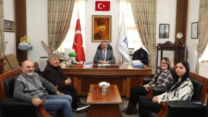 Başkan Kargı Misafirlerini Ağırladı