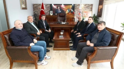Başkan Şahin, Vali Bakan'ı konuk etti