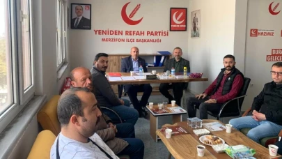 Çayır’dan Merzifon İlçe Teşkilatına Ziyaret