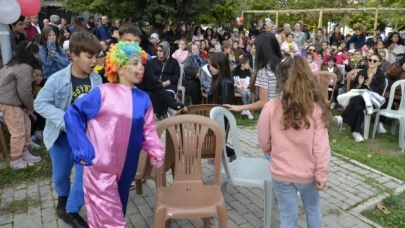 Çocuk Festivali renkli görüntülere sahne oldu
