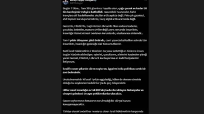 Cumhurbaşkanı Erdoğan: "İsrail bu soykırımın bedelini er ya da geç ödeyecek"