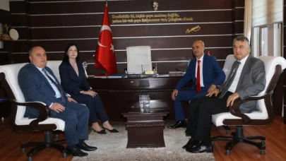 Erdoğan Ünal'ı misafir etti
