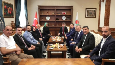 Genel Başkan Yardımcısı Kaya'dan, Bakan'a ziyaret