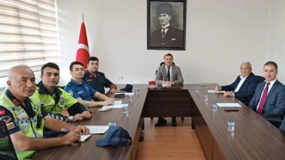 Göynücek'te İlçe Trafik Komisyonu Toplandı