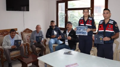 Jandarma ekipleri, Göynücek'in köylerinde KADES'i anlattı