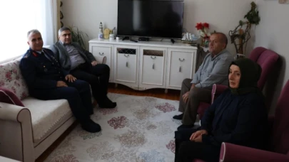 Karaaslan'dan Şehit ve Gazi Ailesine Ziyaret
